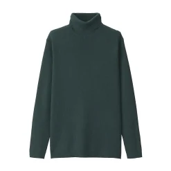 Pulls Et Cardigans^Muji Pull en laine côtelée col roulé homme