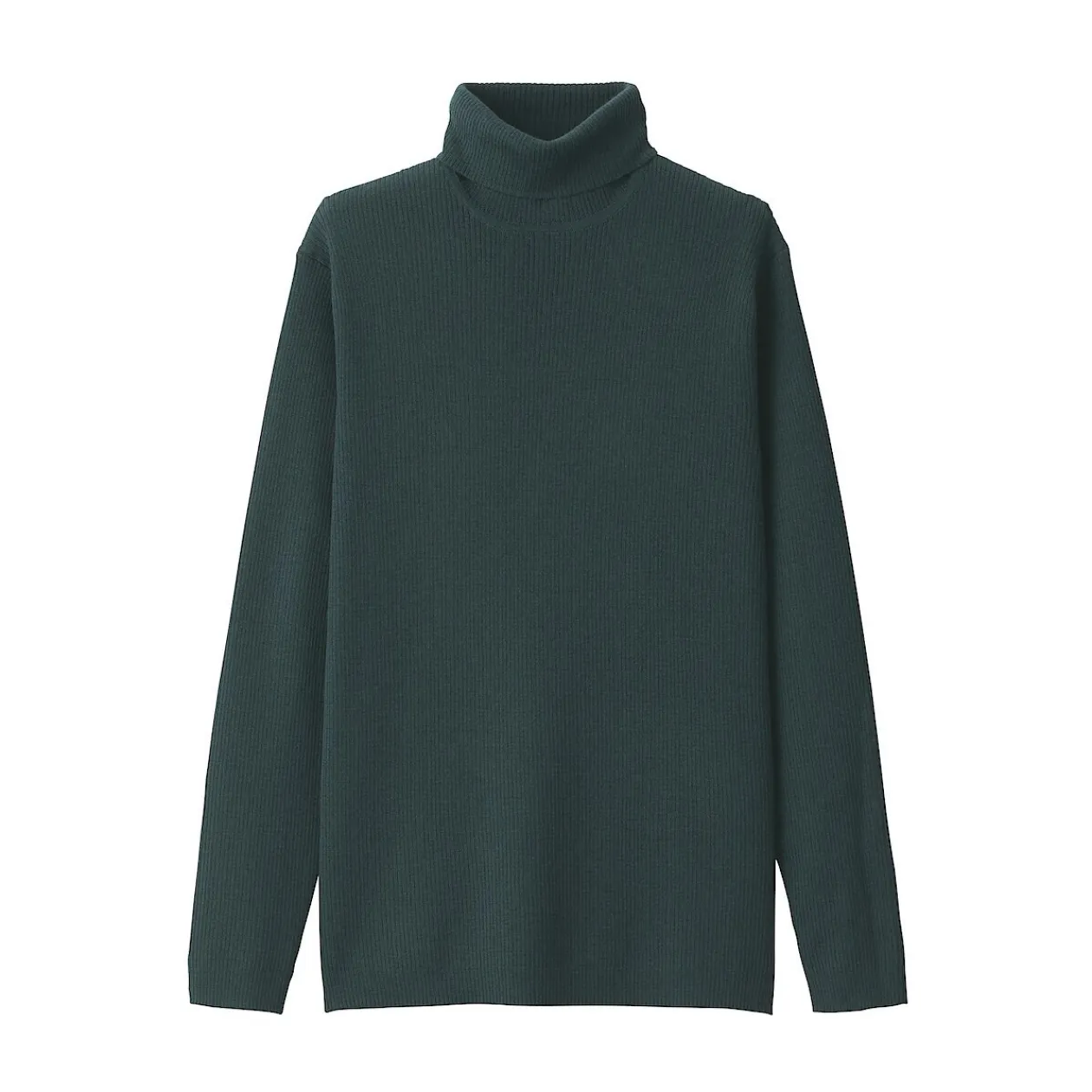 Pulls Et Cardigans^Muji Pull en laine côtelée col roulé homme