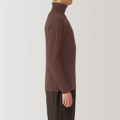 Pulls Et Cardigans^Muji Pull en laine côtelée col roulé homme