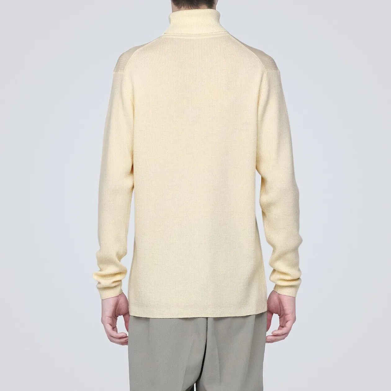 Pulls Et Cardigans^Muji Pull en laine côtelée col roulé homme