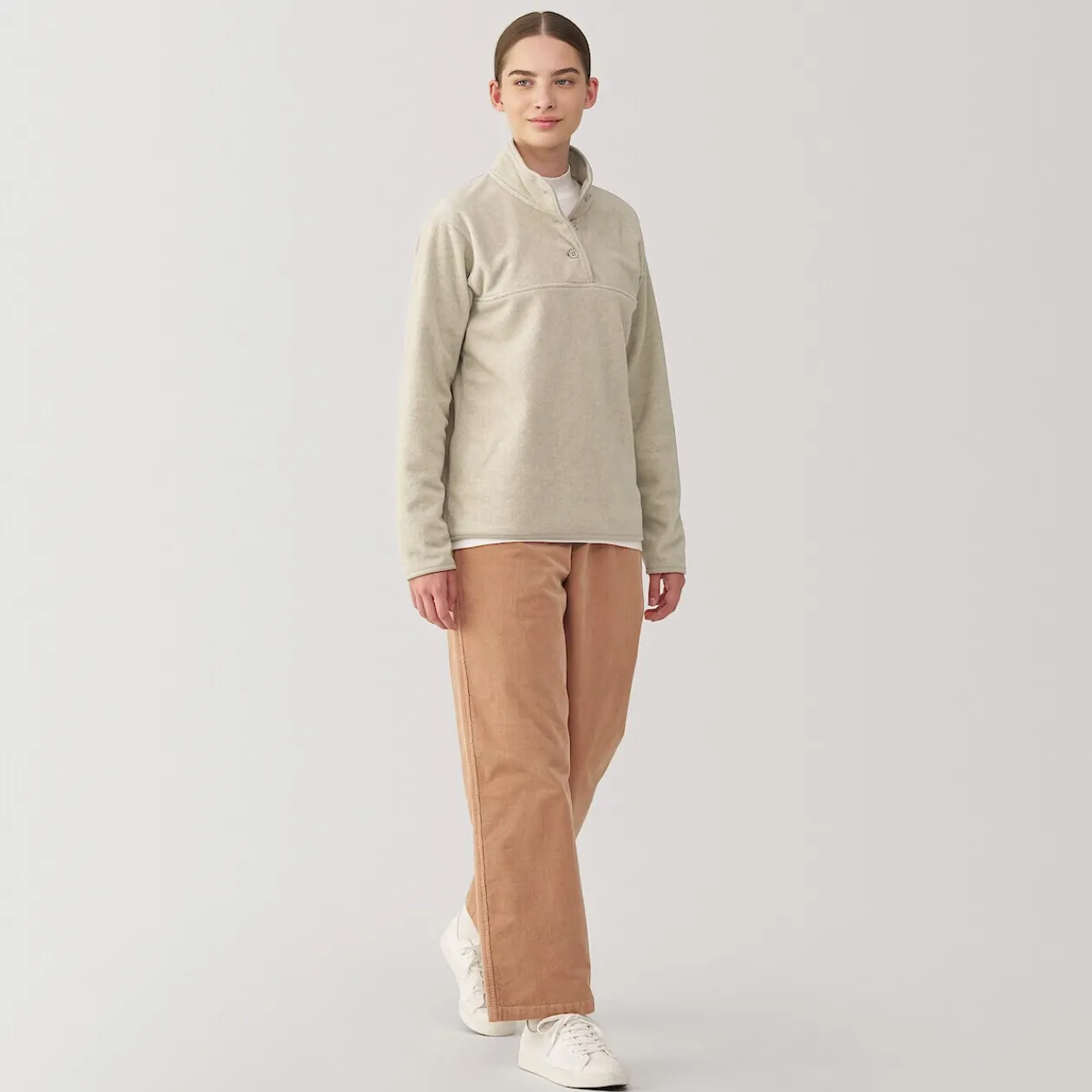 Pulls Et Cardigans^Muji Pull en polaire de polyester recyclable femme