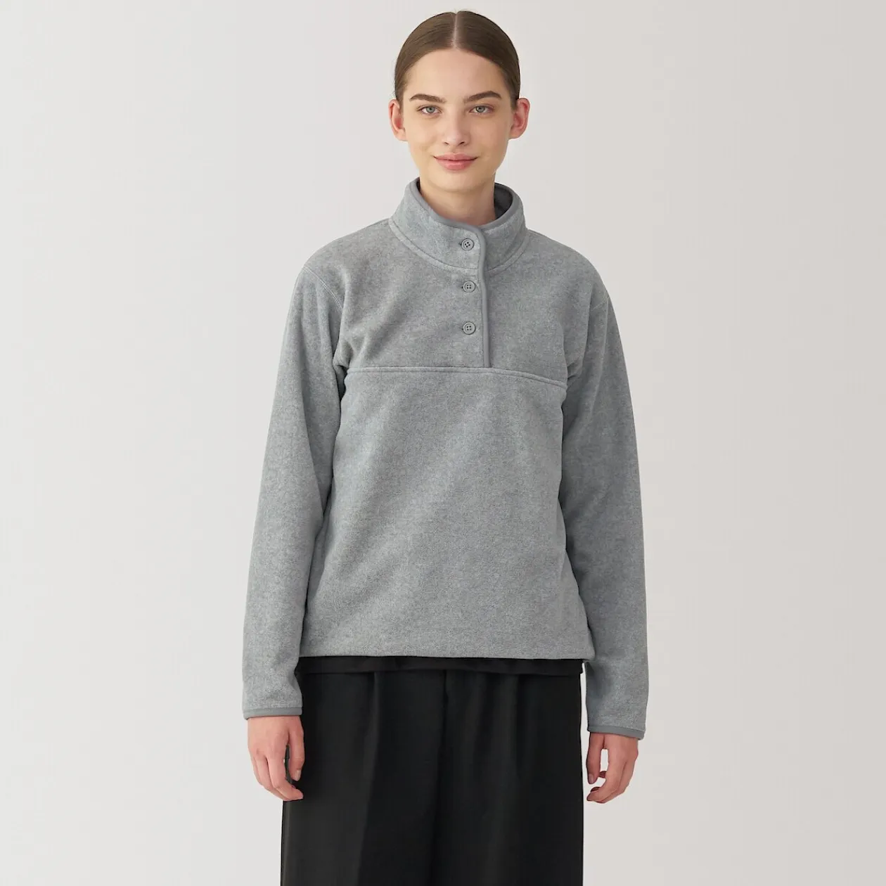 Pulls Et Cardigans^Muji Pull en polaire de polyester recyclable femme