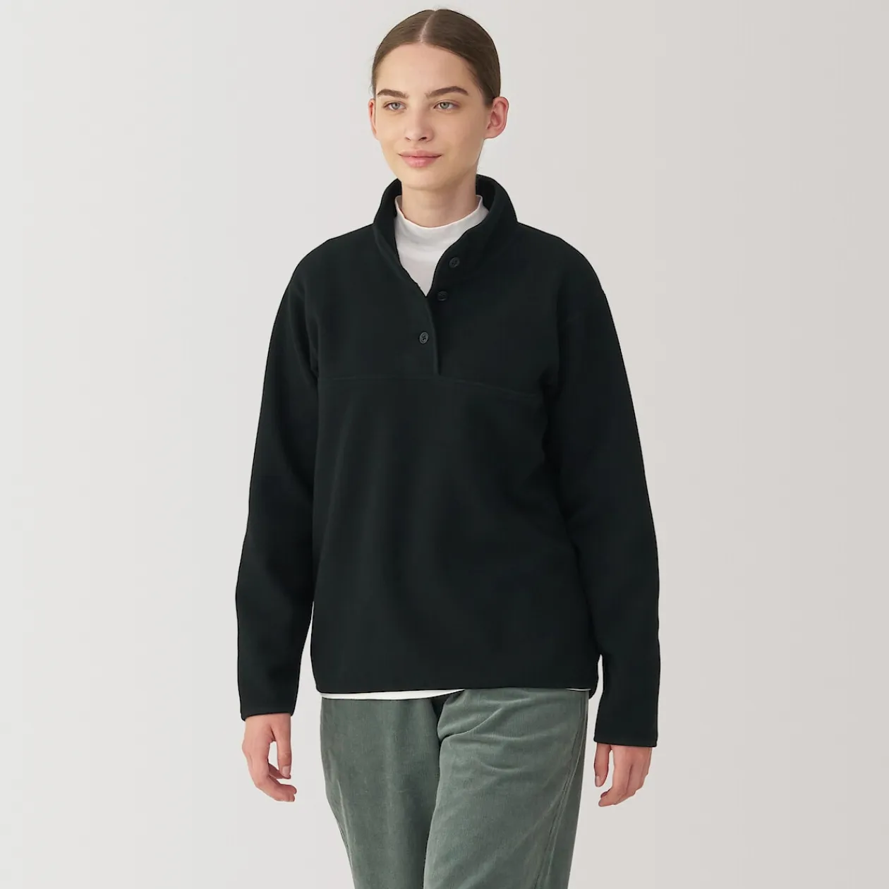 Pulls Et Cardigans^Muji Pull en polaire de polyester recyclable femme