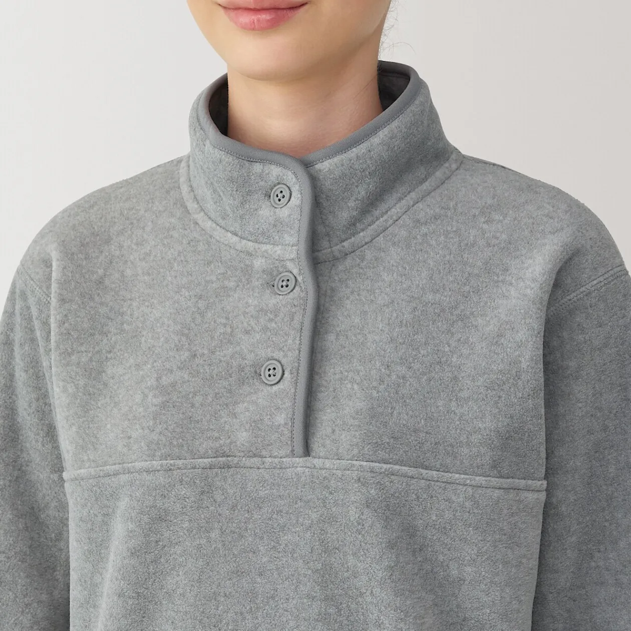 Pulls Et Cardigans^Muji Pull en polaire de polyester recyclable femme