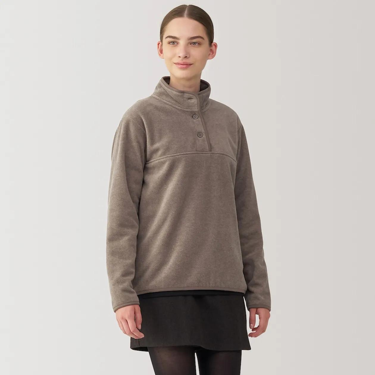 Pulls Et Cardigans^Muji Pull en polaire de polyester recyclable femme