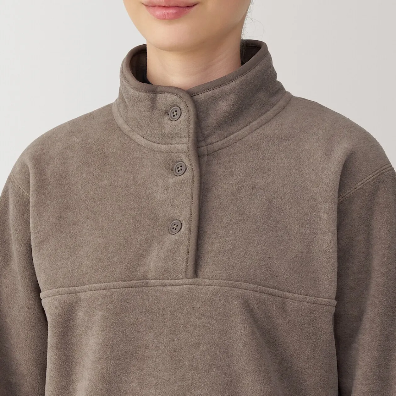 Pulls Et Cardigans^Muji Pull en polaire de polyester recyclable femme