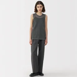 Pulls Et Cardigans^Muji Pull sans manche en tricot de washi et coton pour femme