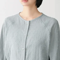Pyjamas Et Vêtements D'Intérieur^Muji Pyjama en double gaze à pois dobby pour femme