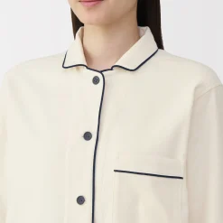 Pyjamas Et Vêtements D'Intérieur|Petits Accessoires^Muji Pyjama en flanelle sans couture latérale pour femme