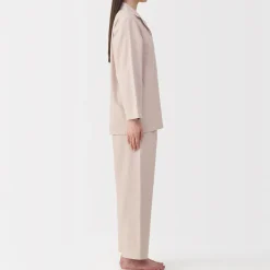 Pyjamas Et Vêtements D'Intérieur|Petits Accessoires^Muji Pyjama en flanelle sans couture latérale pour femme