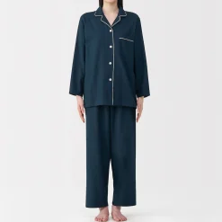 Pyjamas Et Vêtements D'Intérieur|Petits Accessoires^Muji Pyjama en flanelle sans couture latérale pour femme