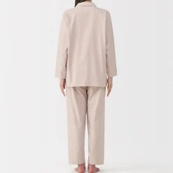 Pyjamas Et Vêtements D'Intérieur|Petits Accessoires^Muji Pyjama en flanelle sans couture latérale pour femme