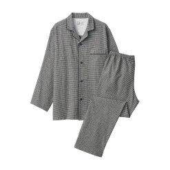 Pyjamas Et Vêtements D'Intérieur^Muji Pyjama en flanelle sans couture latérale pour homme