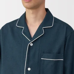 Pyjamas Et Vêtements D'Intérieur^Muji Pyjama en flanelle sans couture latérale pour homme