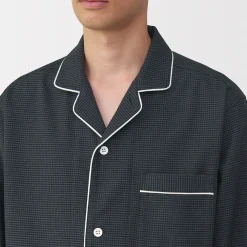Pyjamas Et Vêtements D'Intérieur^Muji Pyjama en flanelle sans couture latérale pour homme