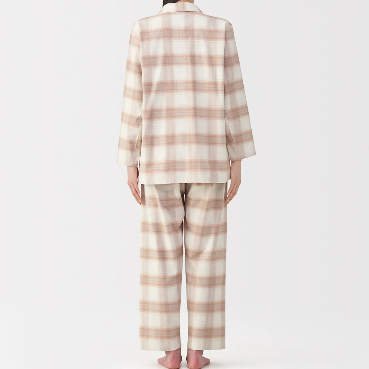 Pyjamas Et Vêtements D'Intérieur^Muji Pyjama en flanelle sans couture latérale pour femme