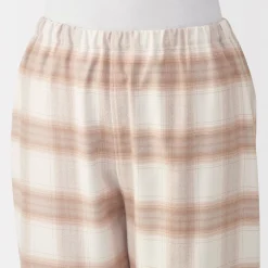 Pyjamas Et Vêtements D'Intérieur^Muji Pyjama en flanelle sans couture latérale pour femme