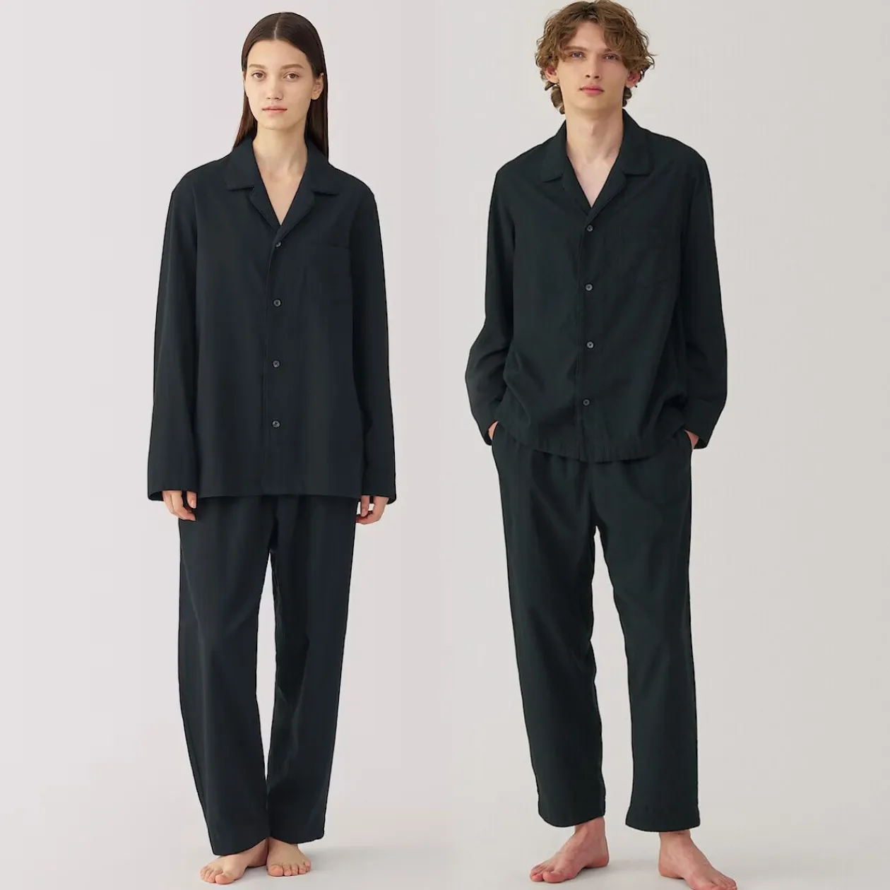 Pyjamas Et Vêtements D'Intérieur|Pyjamas Et Vêtements D'Intérieur^Muji Pyjama unisexe en khadi tissé à la main