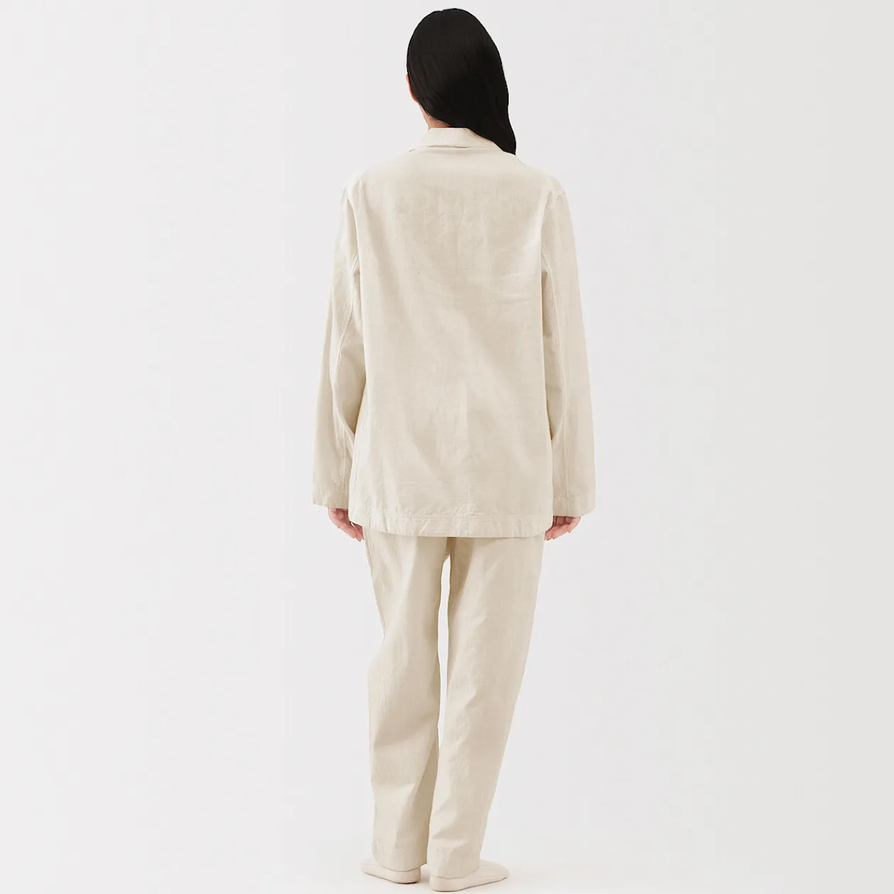 Pyjamas Et Vêtements D'Intérieur|Pyjamas Et Vêtements D'Intérieur^Muji Pyjama unisexe en khadi tissé à la main