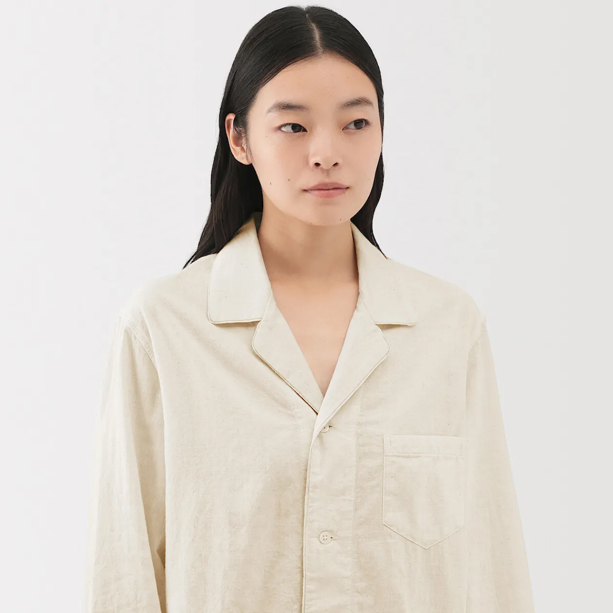 Pyjamas Et Vêtements D'Intérieur|Pyjamas Et Vêtements D'Intérieur^Muji Pyjama unisexe en khadi tissé à la main