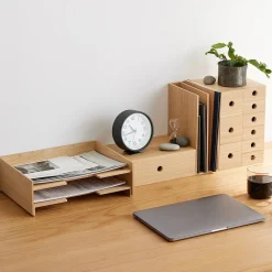 Rangements En Bois|Boîtes Et Rangement De Bureau^Muji Rangement en bois 1 tiroir