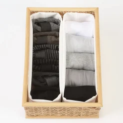 Rangements En Polypropylène|Rangements En Rotin^Muji Rangement individuel à hauteur ajustable L11X P32.5X 21cm