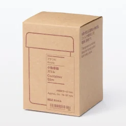 Boîtes Et Flacons Réutilisables^Muji Récipient fin en acrylique 7X9.7cm