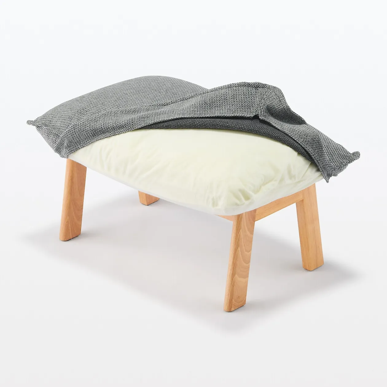 Canapés Et Repose-Pieds^Muji Repose-pieds – Gris