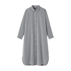 Robes Et Tuniques^Muji Robe chemise en coton large délavé pour femme