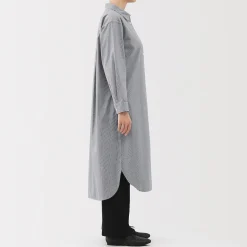 Robes Et Tuniques^Muji Robe chemise en coton large délavé pour femme