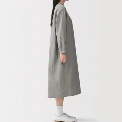 Robes Et Tuniques^Muji Robe en double gaze en mélange de kapok pour femme