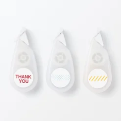 Fournitures De Bureau^Muji Rouleau de ruban adhésif décoratif - Rayures