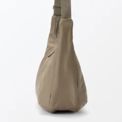 Sacs|Sacs^Muji Sac à bandoulière rembourré et déperlant en nylon recyclé