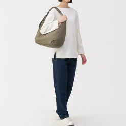 Sacs|Sacs^Muji Sac à bandoulière rembourré et déperlant en nylon recyclé