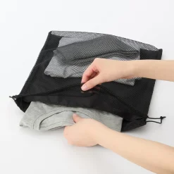 Packing Cubes Et Accessoires De Voyage^Muji Sac à cordon en maille - Grand modèle