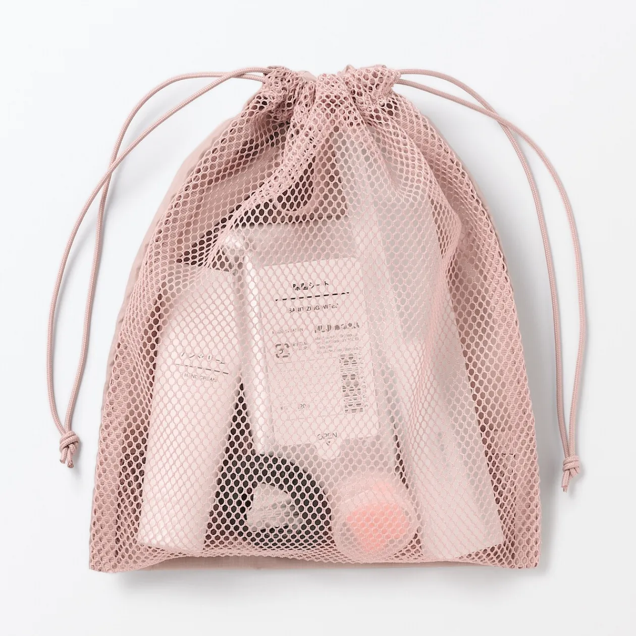 Packing Cubes Et Accessoires De Voyage^Muji Sac à cordon en maille - Petit modèle