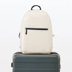 Sacs|Sacs^Muji Sac à dos étanche en coton Blanc Brut