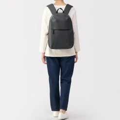 Sacs|Sacs^Muji Sac à dos étanche en polyester recyclé Gris Foncé
