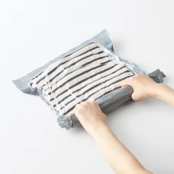 Produits D'Entretien Des Vêtements|Packing Cubes Et Accessoires De Voyage^Muji Sac de compression en PE pour vêtements ‐ moyen format, lot de 2