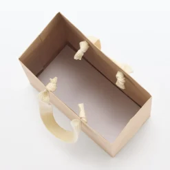 Emballages Cadeaux^Muji Sac en papier kraft S