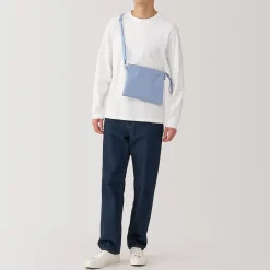 Sacs|Sacs^Muji Sacoche à bandoulière déperlante détachable.