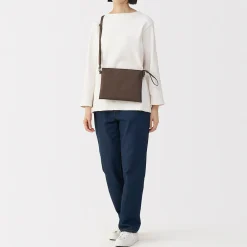 Sacs|Sacs^Muji Sacoche à bandoulière déperlante détachable