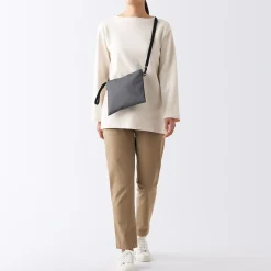 Sacs|Sacs^Muji Sacoche à bandoulière déperlante détachable