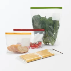 Rangements Et Conteneurs^Muji Sacs alimentaires et congélation à double fermeture - Grands formats, lot de 15
