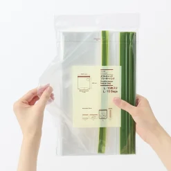 Rangements Et Conteneurs^Muji Sacs alimentaires et congélation à double fermeture - Grands formats, lot de 15