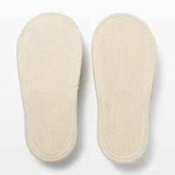 Chaussons|Chaussons^Muji Sandales en mélange de coton