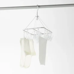 Produits D'Entretien Des Vêtements^Muji Séchoir rectangulaire en aluminium ‐ 16 pinces