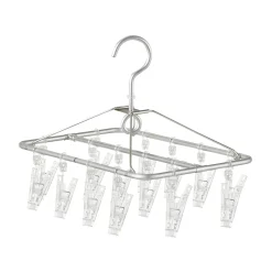 Produits D'Entretien Des Vêtements^Muji Séchoir rectangulaire en aluminium ‐ 16 pinces