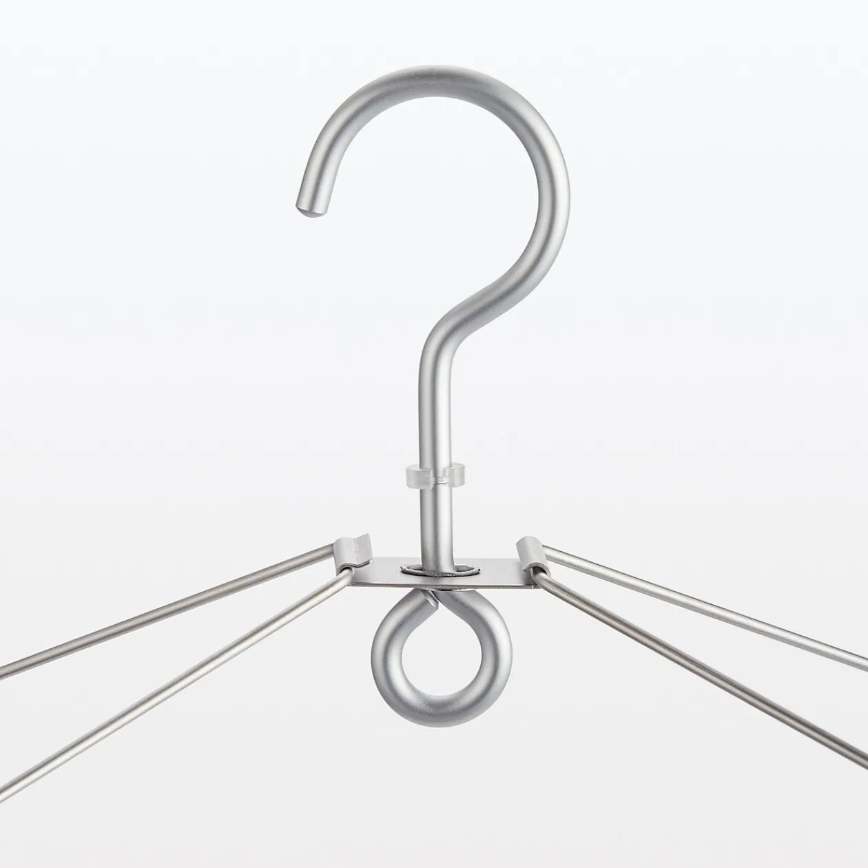 Produits D'Entretien Des Vêtements^Muji Séchoir rectangulaire pliable en aluminium ‐ 26 pinces