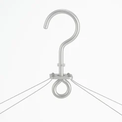 Produits D'Entretien Des Vêtements^Muji Séchoir rectangulaire pliable en aluminium ‐ 26 pinces